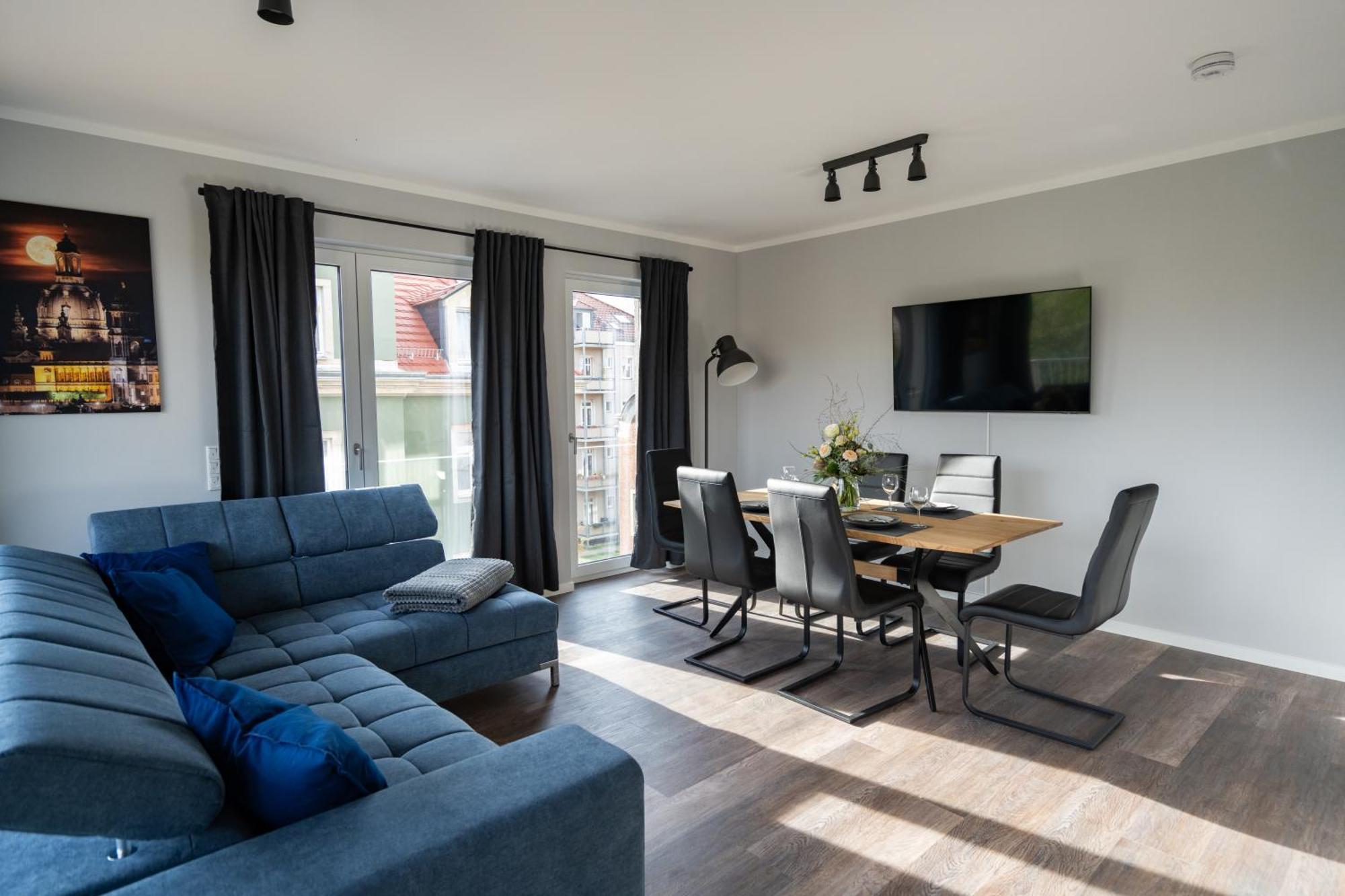 Cozy City Dream Apartment Mit Terrasse Und Parkplatz - 90M² Dresde Extérieur photo