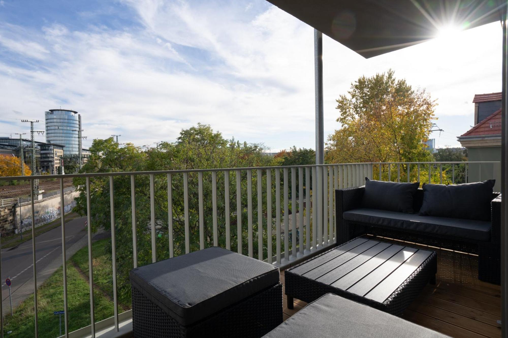 Cozy City Dream Apartment Mit Terrasse Und Parkplatz - 90M² Dresde Extérieur photo